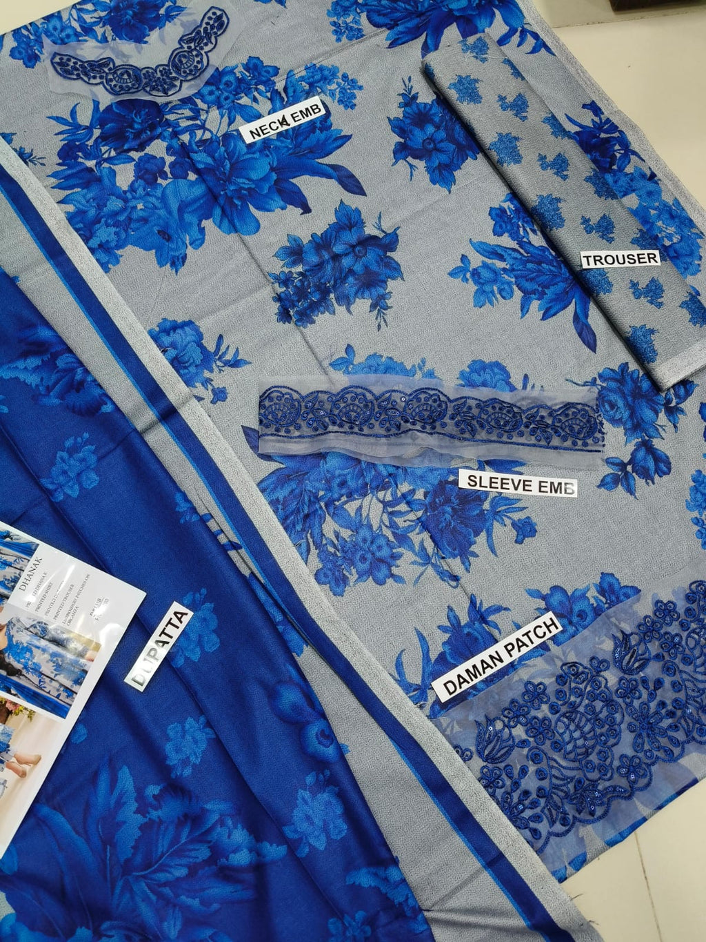 Iznik Dhanak 3pc suit